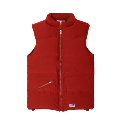 Chaleco Tosca Rojo Kiss Negro