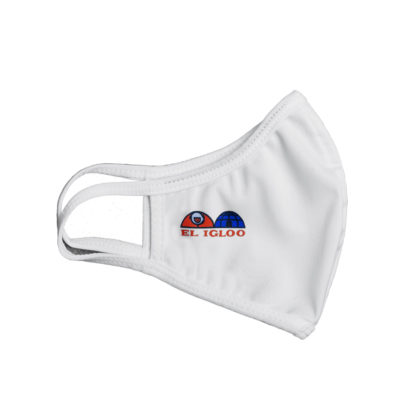 Mascarilla Reutilizable El Igloo Blanca