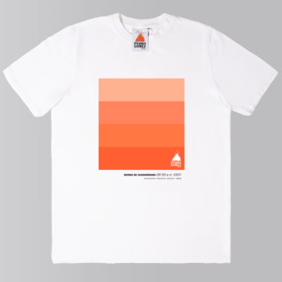 Camiseta Dawn Orange White