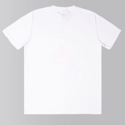 Camiseta Basic Logo Rainbow White