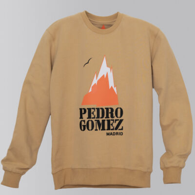 Sudadera Pedro Gómez Sand