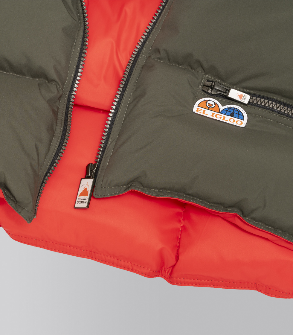 Chaleco Olvin Army Pirineos Rojo - Imagen 4